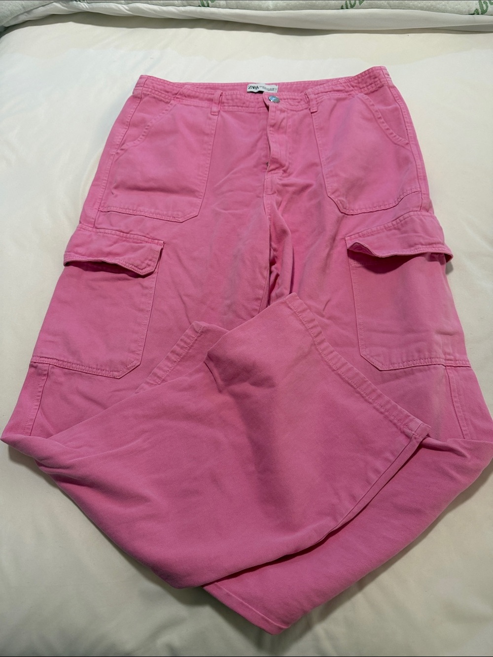 Pink Cargo Pants